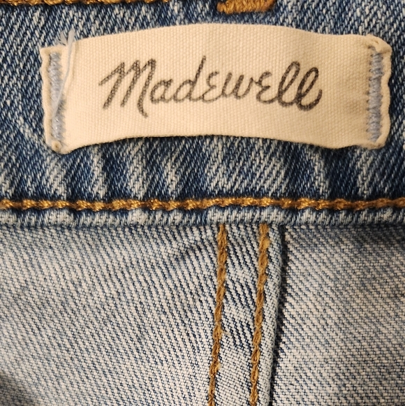 Madewell Blue Classic Straight Leg Women's Jeans - Picture 7 of 8